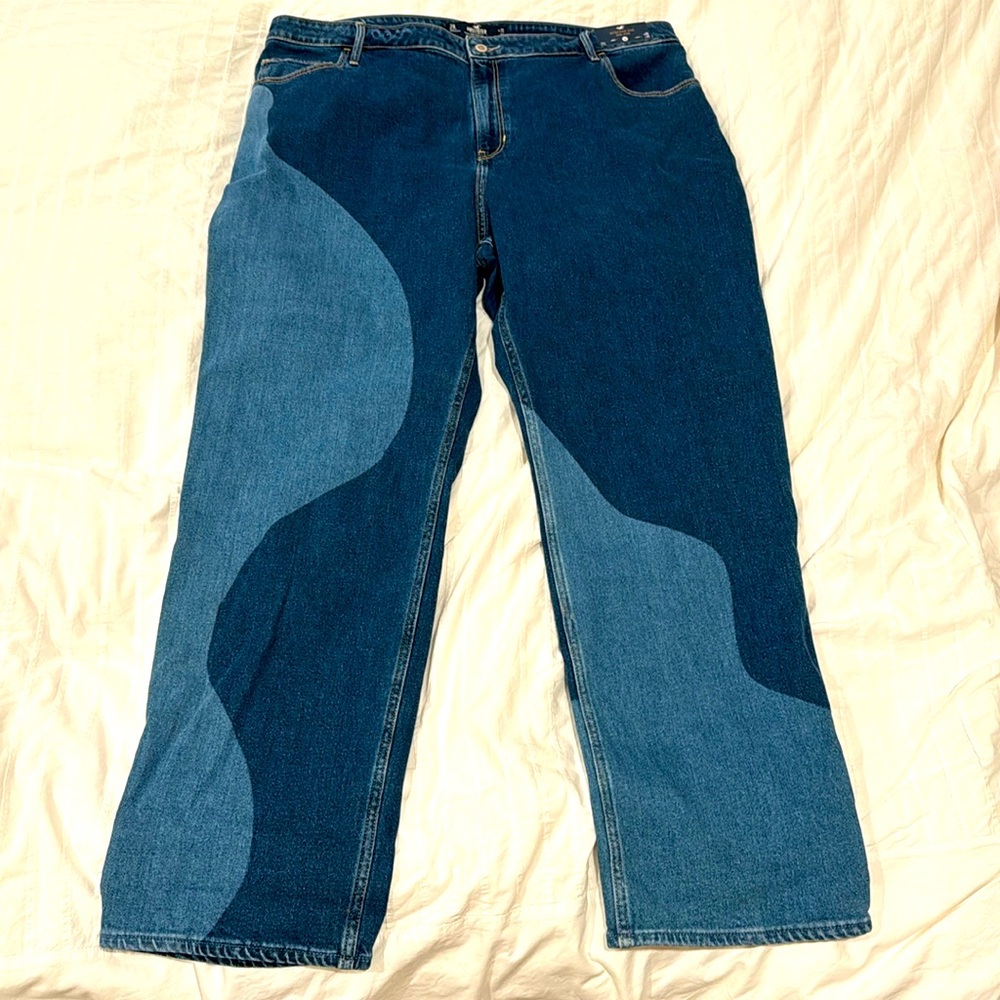 Ultra high-rise dad Jean, 35L or size 21L, nwt